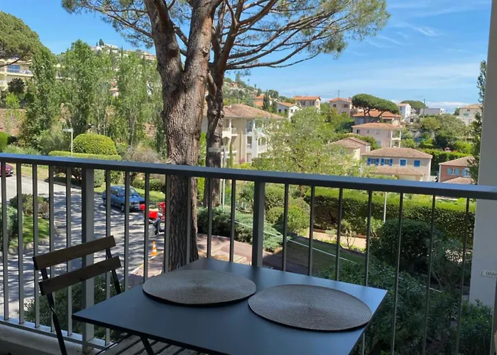 5 Minutes Cannes Et Plages, Terrasse, Piscine 아파트 *